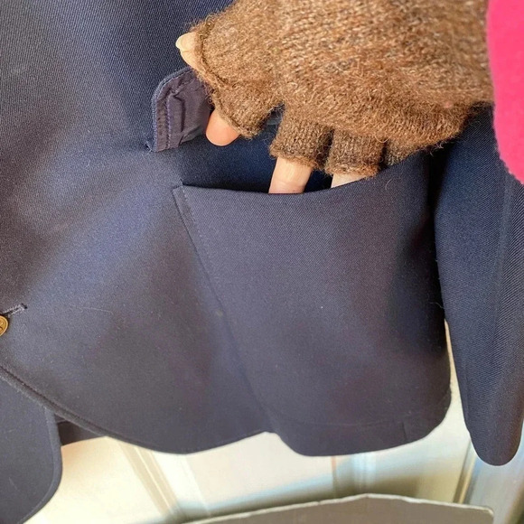 Magic Stretch By Hagger Men Suit Jacket 2 Button Blazer Size 44R Pockets - Picture 6 of 8